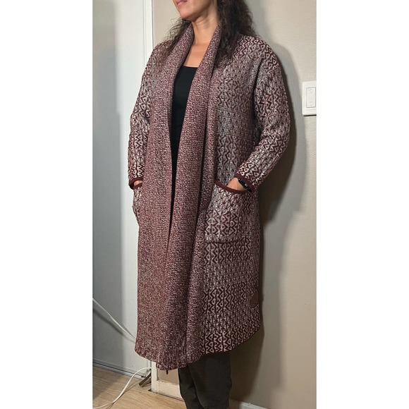 Bäcio Sweater Cardigan Duster size S/m - Picture 2 of 9